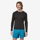 Patagonia Long-Sleeved Capilene Cool Lightweight Shirt - Black