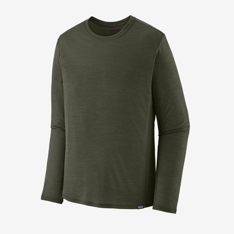 Patagonia Long-Sleeved Capilene Cool Lightweight Shirt - Pine Needle Green - Light Pine Needle Green X-Dye