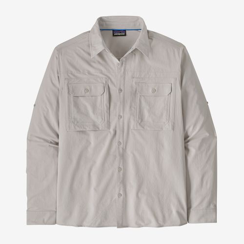 Patagonia Long-Sleeved Self-Guided Sun Shirt - Crisp Grey