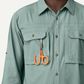 Patagonia Long-Sleeved Self-Guided Sun Shirt: Thermal Blue
