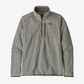 Patagonia Men's Better Sweater 1/4 Zip Fleece - Stonewash