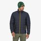 Patagonia Men's Down Sweater - Smolder Blue with Textile Green
