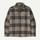 Patagonia Men's Fjord Flannel Shirt - Catch: Ink Black