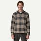 Patagonia Men's Fjord Flannel Shirt - Catch: Ink Black