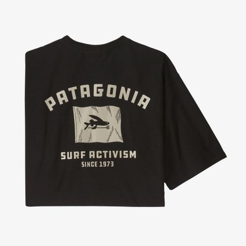Patagonia Men's Fly The Flag Responsibili-Tee - Black