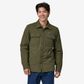 Patagonia Men's Insulated Orgnic Cotton Midweight Fjord Flannel Shirt - Basin Green