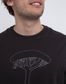 Patagonia Men's Live Simply Midleaf Crisis Organic T-Shirt- Black