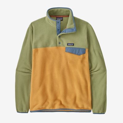 Patagonia Men's Lightweight Synchilla Snap-T Pullover - Pufferfish Gold