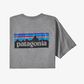 Patagonia Men's P-6 Logo Responsibili-Tee - Gravel Heather
