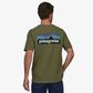 Patagonia Men's P-6 Logo Responsibili-Tee - Wyoming Green