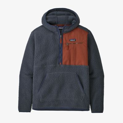 Patagonia Men's Retro Pile Pullover - Smolder Blue