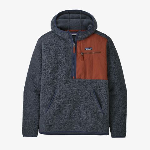 Patagonia Men's Retro Pile Pullover - Smolder Blue