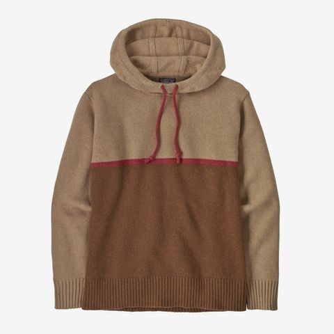 Patagonia Men's Recycled Wool-Blend Sweater Hoody - Nest Brown