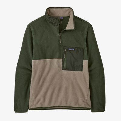 Patagonia Microdini 1/2 Zip Fleece Pullover  - Seabird Grey