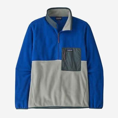 Patagonia Microdini 1/2 Zip Fleece Pullover  - Sleet Green