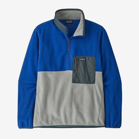 Patagonia Microdini 1/2 Zip Fleece Pullover  - Sleet Green