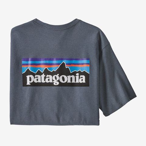 Patagonian Men's P-6 Logo Responsibili-Tee - Plume Grey