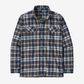 Patagonia Organic Cotton Midweight Fjord Flannel - Fields: New Navy