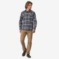 Patagonia Organic Cotton Midweight Fjord Flannel - Fields: New Navy