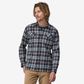 Patagonia Organic Cotton Midweight Fjord Flannel - Fields: New Navy