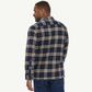 Patagonia Organic Fjord Flannel North Line/ New Navy