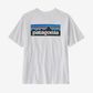 Patagonia P-6 Logo Responsibili-Tee: White
