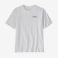 Patagonia P-6 Logo Responsibili-Tee: White