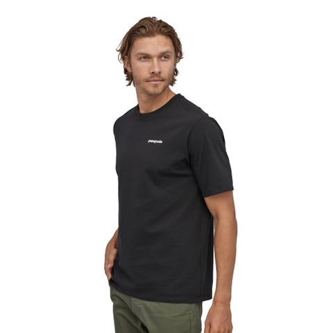 Patagonia P-6 Logo Responsibili-Tee - Black