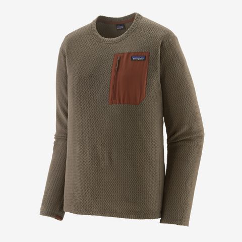 Patagonia  R1® Air Fleece Crewneck - Marlow Brown