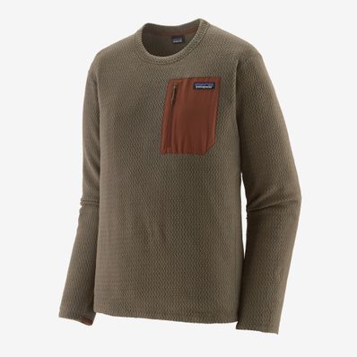 Patagonia  R1® Air Fleece Crewneck - Marlow Brown