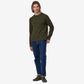 Patagonia Recycled Wool-Blend Sweater - Basin Green