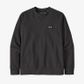 Patagonia Regenerative Organic Cotton Crewneck Sweatshirt - Ink Black