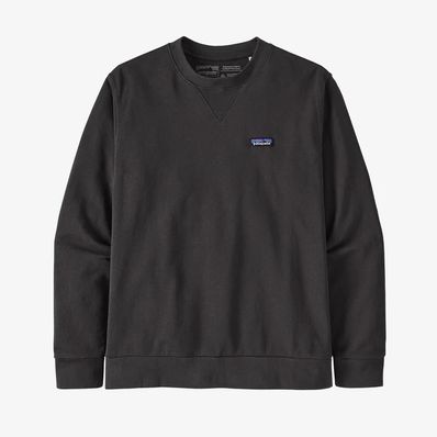 Patagonia Regenerative Organic Cotton Crewneck Sweatshirt - Ink Black