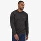 Patagonia Regenerative Organic Cotton Crewneck Sweatshirt - Ink Black