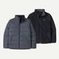 Patagonia Reversible Silent Down Jacket - Smolder Blue