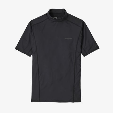 Patagonia Short Sleeved RØ Rash Top - Ink Black