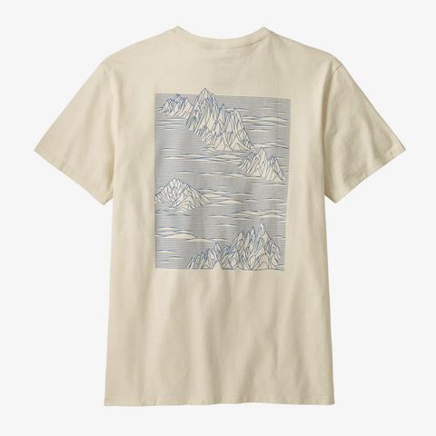 Patagonia Strataspire Responsibili-Tee - Birch White