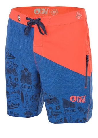 Picture Code Board Short Ared Denim