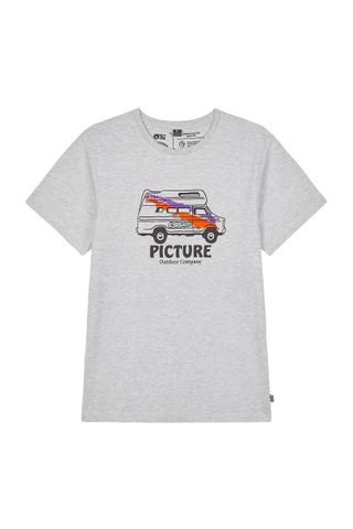 Picture Custom Van Tee Shirt - Grey Melange