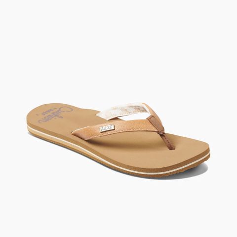 Reef Cushion Sand Jandals - Natural