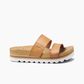 Reef Cushion Vista Hi Slides - Natural