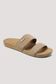 Reef Cushion Vista Suede Slide - Natural