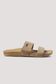 Reef Cushion Vista Suede Slide - Natural