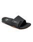 Reef Fanning Slide - Black Silver 