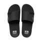 Reef Fanning Slide - Black Silver 