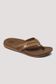 Reef Full Cushion Bounce Lux Leather Jandals - Toffee