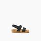 Reef Little Water Vista Sandals - Black/Tan