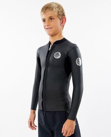 Rip Curl Boys Dawn Patrol Long Sleeve Front Zip Jacket