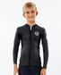 Rip Curl Boys Dawn Patrol Long Sleeve Front Zip Jacket