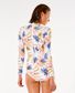 Rip Curl G-Bomb Long Sleeve One Piece Back Zip UV Surf Suit - Multi